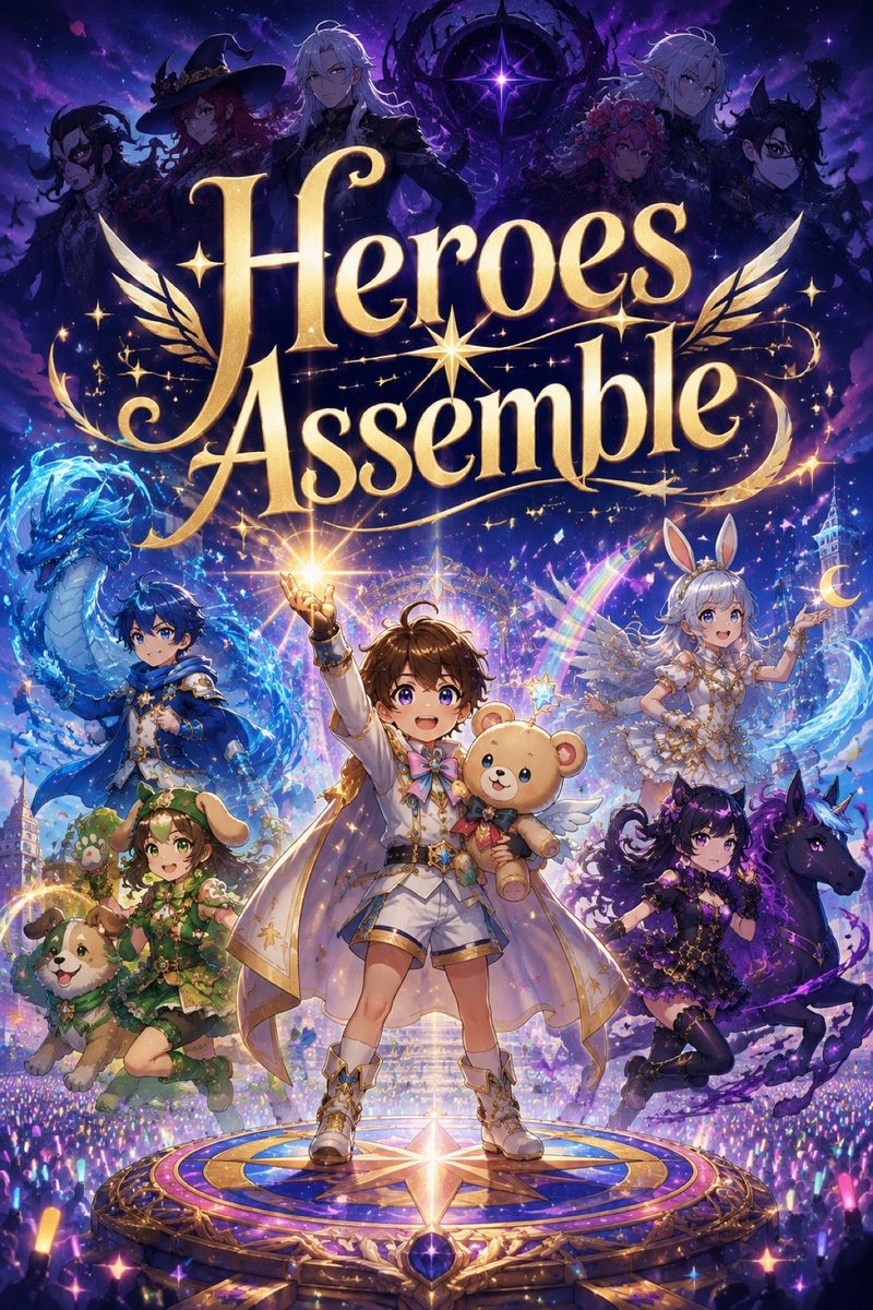 Cover of Heroes Assemble