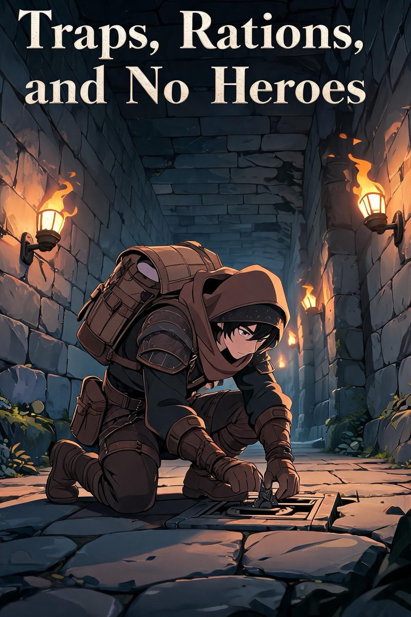 Cover of Traps, Rations, and No Heroes
